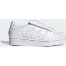 Sko med lys børn adidas Superstar LED Lys Komfortlukning Elastiske Snørebånd Sko - Cloud White