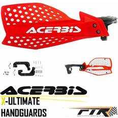 Motorcycle Handguards Acerbis Ultimate Handguards Motocross CRF 250 - Red/White
