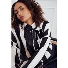 Liara N Shirt - Black Ivory Stripe