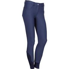 Abbigliamento per motociclisti Harrys Horse Pantaloni Da Equitazione Da Donna Full Grip - Bleu