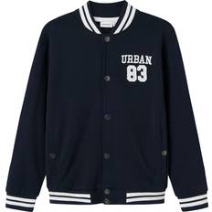 Name It Trøjer Name It Nkmkiel Ls Nreg Sweat Card Unb 116 - Navy Blazer