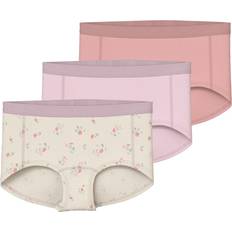 Hvid Trusser Børnetøj Name It Flower Noos Hipster Turtledove Pale L - Beige/Lyselilla/Lyserød