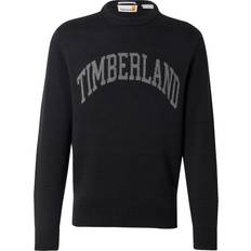 Pullover Grå Meleret - Sort