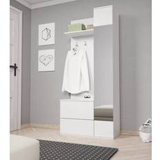 17 Stories Timeless Elegance Green Hallway Set 195cm Chest of Drawer
