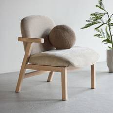 Fåtöljer Venture Home Rile Beige Utan Armstöd Fåtölj