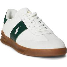 Polo Ralph Lauren Sneaker Low HRT Aera - Guld/Lysegrå/Mørkegrøn/Hvid
