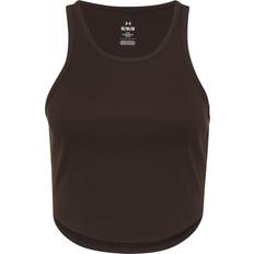 Under Armour Brown Tops Under Armour Rival Rib Women's Tank - Kona Brown/White