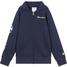 Champion Jakker Børnetøj Champion Athletic Apparel Sweatjakke - Mørkeblå/Hvid