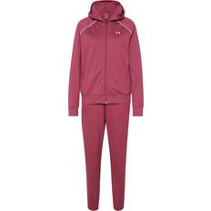 Under Armour Jakkesæt Under Armour Træningsdragt Rival Tricot Tracksuit - Fuchsia Dusk White