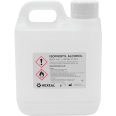 Hexeal Isopropyl Alcohol 1L 1L IPA Sanitising Cleaning