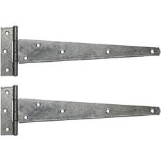 Black Hinges Perry Medium Tee Hinge Bright Zinc Plated Black