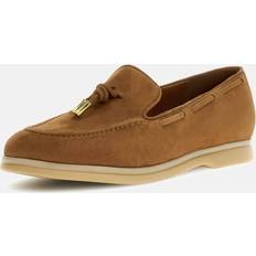 Guess Moccasins Guess Aryana Suede Moccasin - Brown
