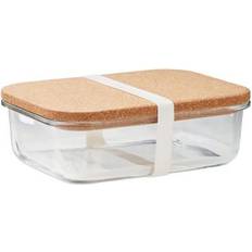 White Food Containers MidOcean Canoa Borosilicate Glass Lunch Box Food Container