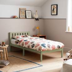Removable Side Childbeds Habitat Kids Ronnie Single Bed Green