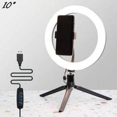 10 Inch Selfie Ring Light With Phone Holder