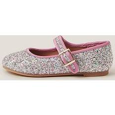 Girls Glitter Ballerina Shoes - Pink