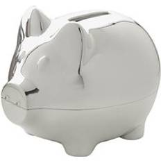 Juliana Silver Plated Piggy Money Box