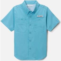 S Shirts Columbia PFG Tamiami Short Sleeve Shirt - Blue
