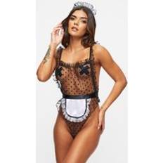 Ann Summers Sex Toys Ann Summers Tickle My Fancy Maid Outfit Black L