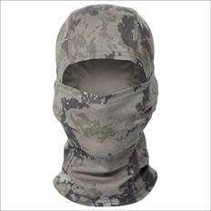 Cycling Balaclavas Tlily Outdoor Dustproof Tactical Full Face Mask - Ruin Grey