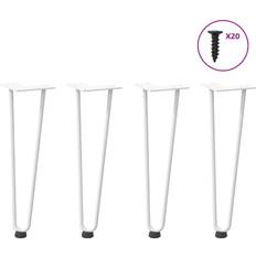 Table Legs on sale vidaXL Hairpin Legs 4 Pcs Solid Steel Table Leg