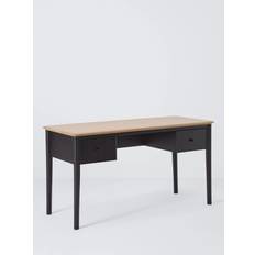 Oaks Writing Desks John Lewis Stanton Black Natural Writing Desk