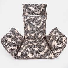 Textiles OHS Egg Cushion Large Headrest Pillow Chair Cushions Black