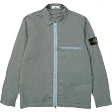 Stone Island Jackets Stone Island Compass Patch Zip Up Jacket - Sky Blue