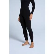 Women Base Layer Trousers Animal Blaze Warm Cosy Lightweight Comfy Baselayer Thermal Leggings - Jet Black