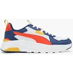 Puma Blåa Barnskor Puma Trinity Lite Sneakers Youth - White