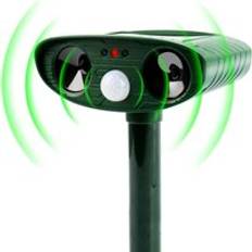 Solar Powered Ultrasonic Infrared Animal Repeller Size 2