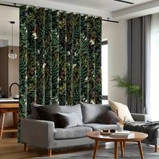 Gardiner & Tillbehör Temu Vibrant Fern And Leaf Design Blackout Curtains