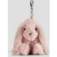 Bunny Fluffy Bag Charm - Light Pink
