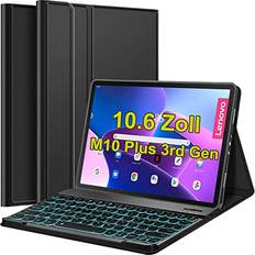Wineecy Backlit Keyboard Case Lenovo Tab M10 Plus