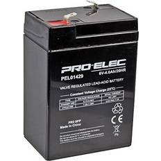 Pro Elec 4Ah 6V AGM Lead Acid Battery PEL01429