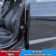 Insulation Strips on sale Temu Door Edge Seal Strip Black Rubber Weatherstrip
