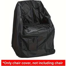 Black 190t Material Courtyard Chair Cover