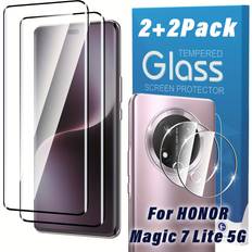 Temu 2+2 Pack Honor Magic 7 Lite 5G Screen Protector