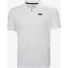 Fitness & Gym - White Polo Shirts Helly Hansen Polo Half-Zip Multisport Short Sleeve - White