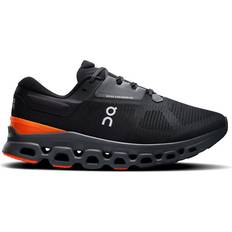 On Midfoot Support Bridge Running Shoes On Cloudstratus 3 W - Eclipse/Flame