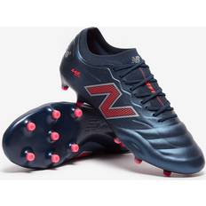 New Balance Chaussures de football New Balance Homme 442 Elite FG V2 Large - Bleu/Gris/Rouge