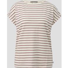 Shirts - Beige/Aubergine