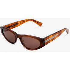 MessyWeekend Unisex Solbriller MessyWeekend Blade Accessories Til Hende Solbriller - Havana/Brown