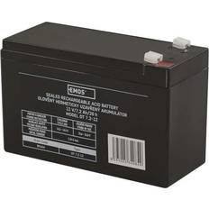 Batterier - Bly-syre Batterier & Opladere EMOS Blybatteri AGM 12V 7.2Ah