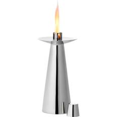 Sølv Lanterner Philippi Tiki Olielampe H22 cm Blank Lanterne