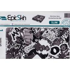 Kennzeichnungen GW0447 PS4 Slim Skin Design Aufkleber Stickerbombe