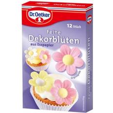 Dr. Oetker Fine Decorative Flowers 4 Pack 4 x 2 g Edible