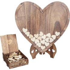 Guest Books Unho Wedding Guest Book Alternative Drop Top Frame