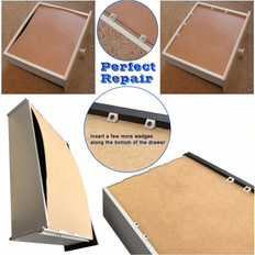 Shein Mending Wedges Restore Sagging Drawer 90 Degree
