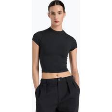 Golf - Svarta T-shirts New Balance NB Define Fitted T-Shirt Poly Sticka - Svart